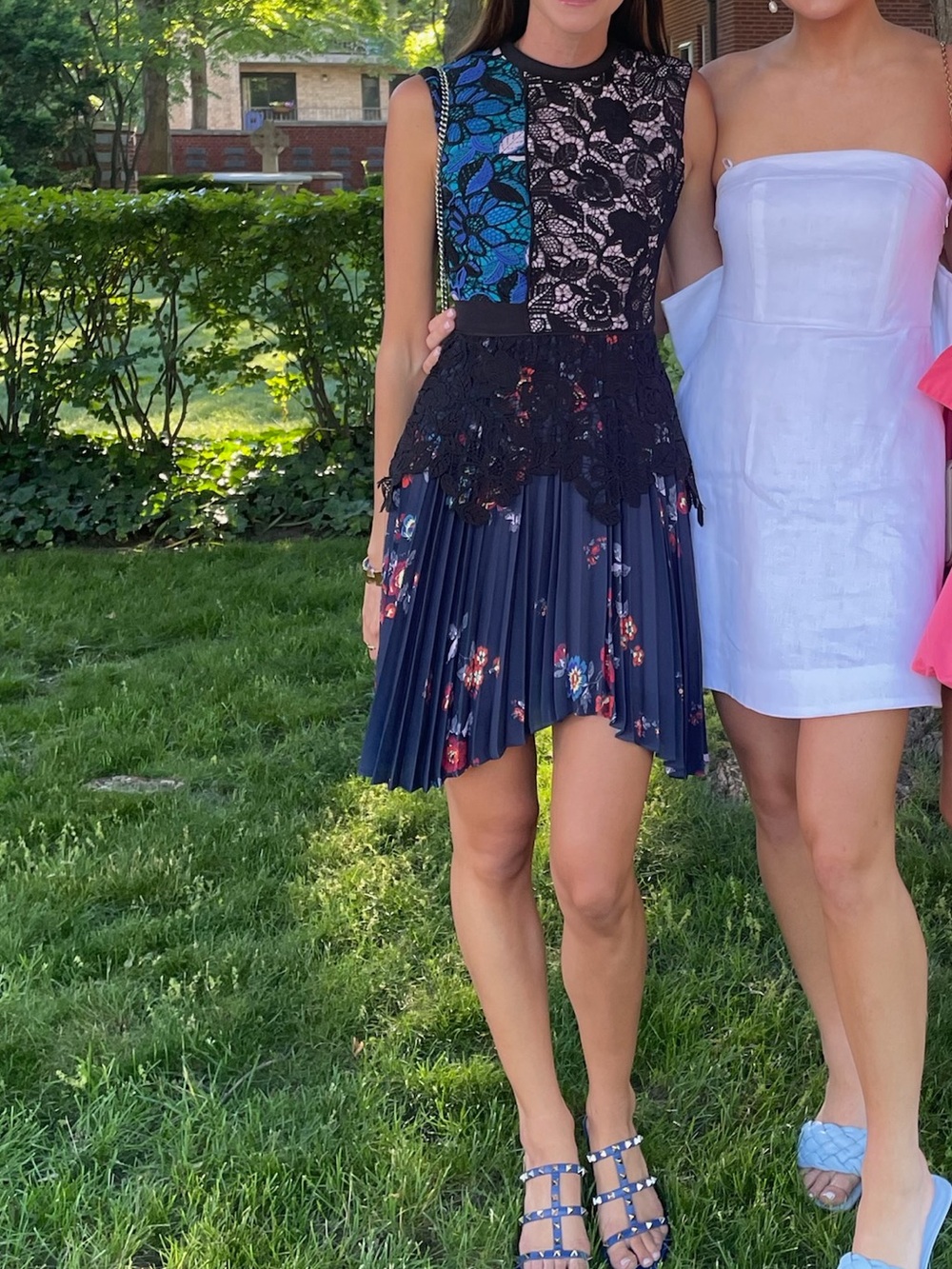 Self-Portrait Sleeveless Mini Dress